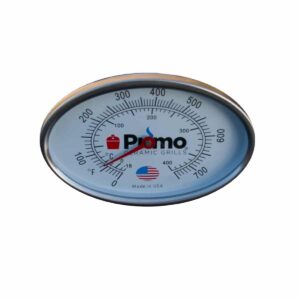 Primogrill Thermometer Oval Large + Junior + Kamado rond|Primogrill Thermometer met rand Oval Xlarge + Jack Daniels